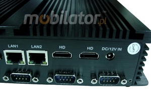 3 YEARS WARRANTY Industrial Computer Fanless MiniPC HyBOX 0B4PMF-2955U v.8
