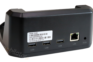 Solidnie wykonana stacja ładująca do przemysłowego kolektora danych I16H