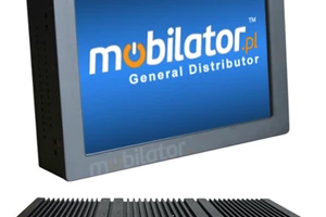 Durable strengthened Industrial Tactile PanelPC QBOX 10 v.3.1