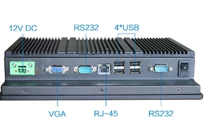 Durable strengthened Industrial Tactile PanelPC QBOX 10 v.5.1