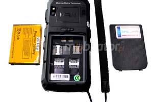 Wstrząsoodporny i pyłoszczelny terminal do magazynu