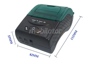 Mini drukarka bluetooth do szybkiego druku paragonów