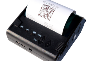 Przenośna drukarka bluetooth do etykiet i rachunków