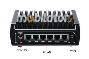 Rugged Mini Industrial Computer Fanless MiniPC IBOX-NM31A WiFi v.2