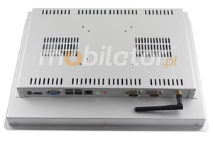 Reinforced Capacitive Industrial Panel PC with RFID LF reader and scanner 2D -  MobiBOX J1900 10.1