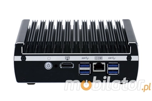 Rugged Mini Industrial Computer Fanless MiniPC IBOX-NM31A WiFi v.3