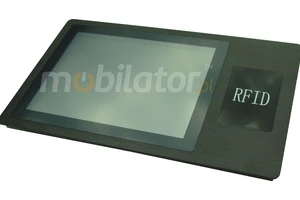 Operatorski Przemysłowy Panel PC dotykowy z wbudowanym czytnikiem RFID HF - MobiBOX J1900 12