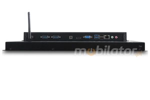 Reinforced Capacitive Industrial Panel PC with RFID HF reader and scanner 2D  -  MobiBOX J1900 17