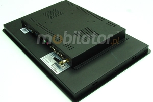 Reinforced Capacitive Industrial Panel PC with RFID HF reader and scanner 2D  -  MobiBOX J1900 17