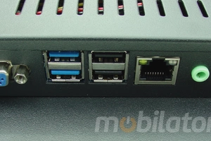 Operatorski Przemysłowy Panel PC dotykowy z wbudowanym czytnikiem RFID HF - MobiBOX J1900 19