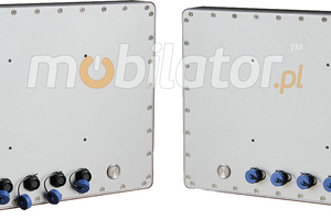 Dotykowy panel PC z obudową stalową