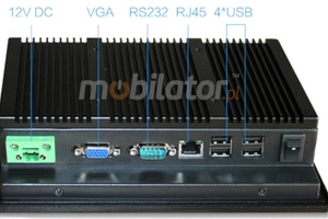 Wytrzymały komputer panelowy z ochroną IP65