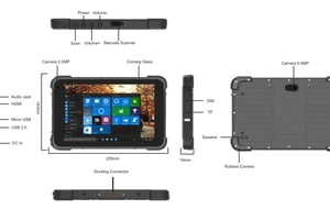 Tablet przemysłowy odporny na uszkodzenia