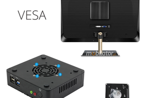 Fanless MiniPC Small Mini Industrial Computer yBOX-A30X (1LAN) -J1900 v.3