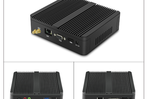 Fanless MiniPC Small Mini Industrial Computer yBOX-A30X(1LAN)-N2815 v.3