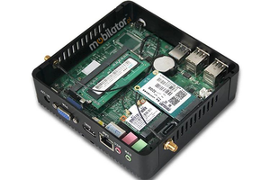 Wzmacniany Mini komputer przemysłowy bezwentylatorowy MiniPC yBOX-X30(1LAN)-I5 4210Y v.5