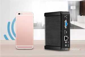 Fanless reinforced Mini Industrial Computer MiniPC yBOX-X30 (1LAN) -I7 4500U v.3