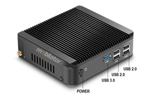 Fanless reinforced Mini Industrial Computer MiniPC yBOX-X30 (1LAN) -I7 4500U v.4