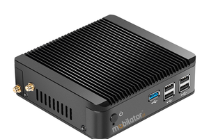 Bezwentylatorowy wzmocniony Mini Komputer Przemysłowy MiniPC yBOX-X30(1LAN)-I3 4010Y v.3