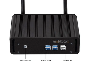 Resistant efficient fanless industrial mini computer with passive cooling MiniPC yBOX-X31-i5 7200U Barebone