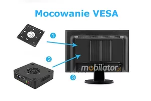 Industrial mini computer with passive cooling MiniPC yBOX-X30A(2LAN+2COM)-N2815 v.2