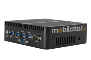 Fanless industrial mini computer MiniPC yBOX-30X(2LAN+2HDMI)-2955U v.1
