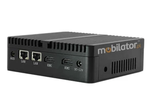 Fanless industrial mini computer MiniPC yBOX-30X(2LAN+2HDMI)-2955U v.5