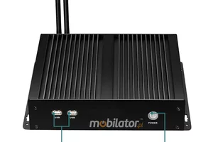 Industrial mini computer with 4xCOM RS232 + 2xLAN - MiniPC yBOX X26G(4COM)-J1900 v.1