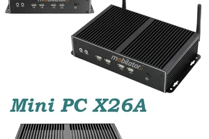 Industrial mini computer with passive cooling MiniPC yBOX X26A (6COM+2LAN)-i5-4200U v.2