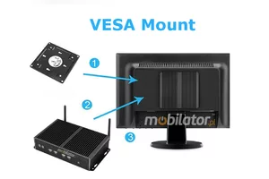 Industrial mini computer with passive cooling MiniPC yBOX X26A (6COM+2LAN)-i5-4200U v.2