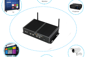 Industrial mini computer with passive cooling MiniPC yBOX X26A (6COM+2LAN)-i5-4200U v.4
