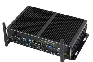 Przemysłowy wzmocniony mini komputer pasywny MiniPC yBOX X26A (6COM+2LAN)-i7-4500U Barebone