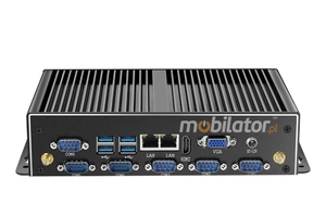 Strengthened industrial passive mini computer MiniPC yBOX X26A (6COM+2LAN)-i7-4500U v.1