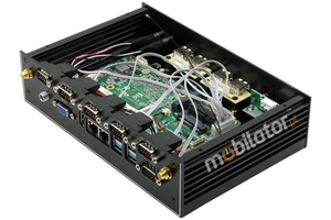 Strengthened industrial passive mini computer MiniPC yBOX X26A (6COM+2LAN)-i7-4500U v.2