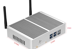 Computer Industry Fanless MiniPC yBOX - X32 - i3 6100U v.3