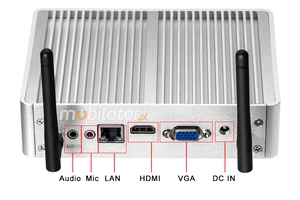 MiniPC yBOX - 32X - i3 7100U v.3 - wzmocniony bezwentylatorowy mini komputer przemysłowy - z chłodzeniem pasywnym - z procesorem i3 7100U