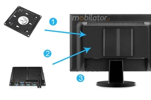 Computer Industry Fanless MiniPC  yBOX - X26G (4COM) - N2830 v.1
