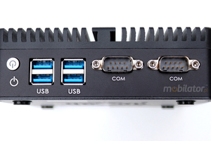 Pasywnie chłodzony komputer do przemysłu