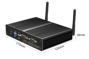 Computer Industry Fanless MiniPC  MiniPC yBOX - X34 J1800 v.1