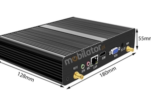 Computer Industry Fanless MiniPC  MiniPC yBOX - X34  i3 4010U v.3