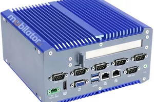 IBOX-301P J1900 v.3 - small reinforced fanless industrial pc - 2xLAN and 6xRS232