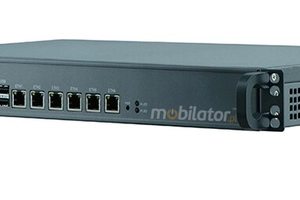 MiniPC yBOX 1U - 1037U v.4 Komputer przemysłowy fanless 6x LAN do szafy rakowej