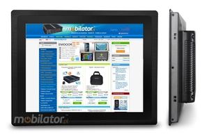 MobiTouch 8LTA - 8-calowy operatorski Panel Przemyslowy z pojemnościowym ekranem dotykowym i normą IP65 na panel przedni - ANDROID
