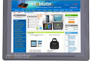 15“ Flat Design PCAP Fanless Touch PC(I5-6360U), LED panel with resolution 1024*768, 400nits, 10 points touch screen, with 4GB RAM, 500 GB HDD, Built- in WIFI, 12V DC input, VESA 100 mount with 5 waterproof sockets