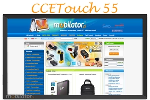 Dotykowy wzmocniony przemysłowy Panel PC