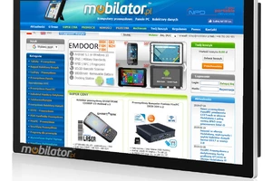 Przemysłowy komputer panelowy do pracy ciągłej