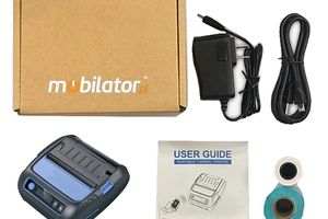 Mini drukarka bluetooth do szybkiego druku paragonów