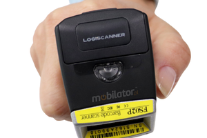Fingering FS02P - mini barcode scanner 1D/2D - Ring - Bluetooth