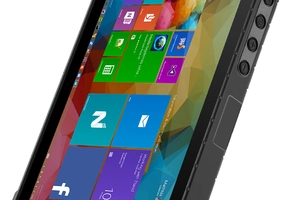 Emdoor I86HH v.5 - odporny na upadki wodoszczelny tablet przemysłowy z czytnikiem kodów kreskowych 1D oraz technologią NFC