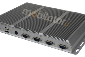 Minimaker BBPC-K01 v.6 - Wzmocniony mini komputer przemysłowy z dwoma portami LAN oraz portami szeregowymi COM RS232